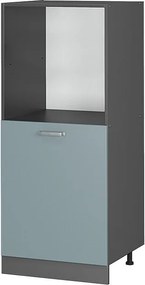 Szafka kuchenna niebiesko-szary 60x57x143 r-line