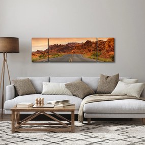 Obraz drogi w górach (170x50 cm)