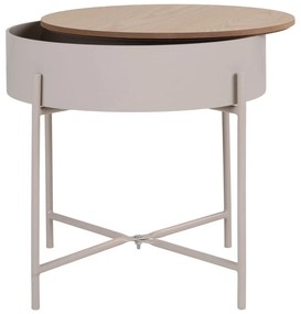 Metalowy okrągły stolik ø 40 cm Sisco – House Nordic