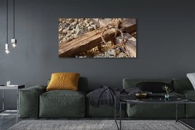 Zdjęcie na płótnie Krzyż, Kamienie i Ciernie