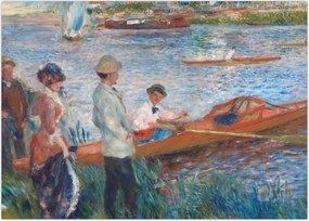 Obraz - Auguste Renoir, Oarsmen at Chatou, reprodukcje (70x50 cm)