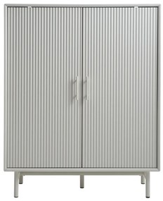 Szara szafka 100x125x40 cm Palma – Unique Furniture