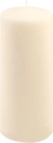 Świece bezzapachowe kremowe 2 szt. 25x10 cm, 180h, dekoracja