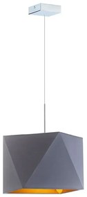 Lampa wisząca glamour z chromowanym stelażem D4-N98