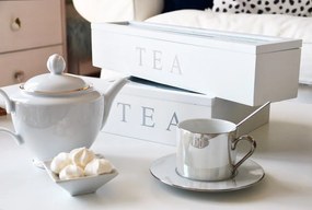 Drewniana herbaciarka TEA, 9 przegródek