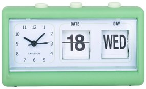 Budzik retro FLIP z datą