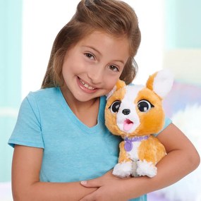 FurReal Poop-A-Lots Corgi, Piesek interaktywny, brązowo-biały