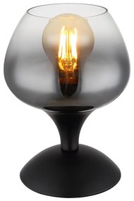 Globo 15548T2 - Lampa stołowa MAXY 1xE27/40W/230V czarne