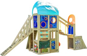 Plac zabaw do ogrodu NERF BATTLE FORT 4,45x1,84 m