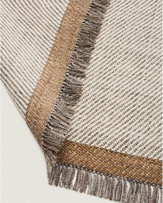 Kremowy wełniany dywan tkany ręcznie 200x300 cm Brina – Kave Home