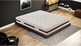 Materac kieszeniowy 200x200 cm - pianka HR - grubość 21 cm