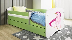 Łóżko dziecięce BABY DREAMS 180x80 jednorożec KOCOT KIDS
