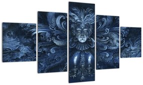 Obraz - Ciemny barok (125x70 cm)