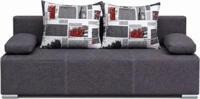 Kanapa rozkładana Sunny z pojemnikiem na pościel i automatem DL