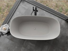 Mexen Como wanna wolnostojąca z konglomeratu 150 x 82 cm, beton mat - 57311508261