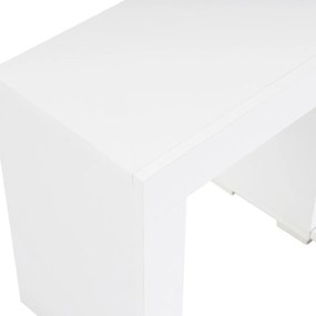 Stolik TV Enclave Natural White