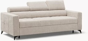 Sofa Nardo z funkcją spania - jasny beżowy szenil Vibe 06