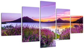 Obraz jeziora (125x70 cm)