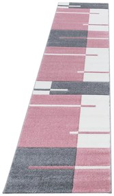 Różowo-szary chodnik 80x300 cm Hawaii – Ayyildiz Carpets