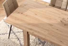 Stół rozkładany do jadalni Max 80-160 cm, kolor dąb Artisan