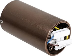 Inteligentny reflektor natynkowy ciemny brąz z Wifi GU10 50 mm - Tuba