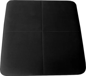 Pufa ZOA tkanina Welur loft ławka podnóżek metal : Kolor Stelaża - Czarny , Kolor tkaniny - VELVET - MG19, Typ tkaniny - Velvet