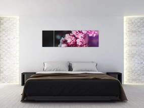 Obraz kwiatów drzewa (170x50 cm)