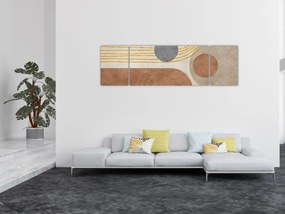 Obraz - Nowoczesny kolaż (170x50 cm)