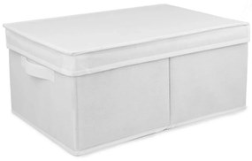 Compactor Składane pudełko kartonowe Wos, 30 x 43 x 19 cm, biały, S