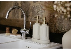 Kremowy ceramiczny stojak na akcesoria do mycia naczyń Heidi – Wenko