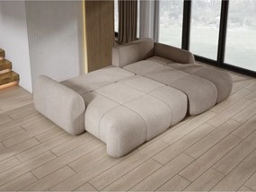 Narożnik COCO z funkcją spania poduszkami i pojemnikiem Now Or Never 16 DOMOHOME