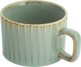 Altom Porcelanowy kubek Reactive Sage, 220 ml