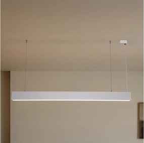 LED żyrandol na przewodzie LED/55W/230V 3000/4000/6500K 120 cm biały
