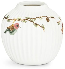 Biały porcelanowy wazon świąteczny Kähler Design Hammershøi, wys. 13 cm