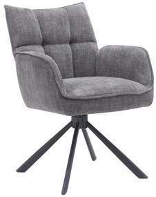 Szare krzesła zestaw 2 szt. Marilla – Unique Furniture