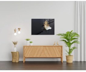 Szklany obraz 70x50 cm Feather – Wallity