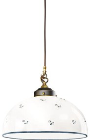 Kolarz 731.32.19 - Żyrandol na lince NONNA 1xE27/75W/230V śr. 36 cm niebieski