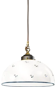 Kolarz 731.32.19 - Żyrandol na lince NONNA 1xE27/75W/230V śr. 36 cm niebieski