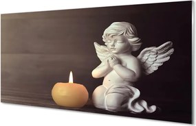 Panel Kuchenny Szklany Modlitwa Anioła przy Świecy