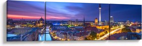 Obraz - Niebieskie niebo nad Berlinem (170x50 cm)