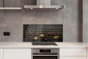 Szklany Panel Ekologiczny Zapis Nutowy