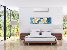 Obraz - Tropikalne krzewy (170x50 cm)