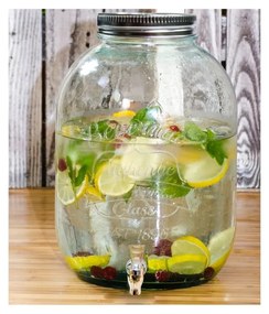 Słój na lemoniadę ze szkła z recyklingu Ego Dekor Authentic, 12,5 l