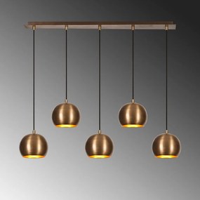 Lampa wisząca w kolorze złota Sivani – Opviq lights