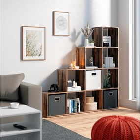 Półka na schody drewno antyczne 142.5x29x140