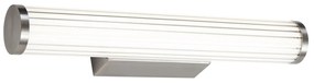 Retro Kinkiet / Lampa scienna Gunmetal 40 cm z LED IP44 - Coco Retro Oswietlenie wewnetrzne