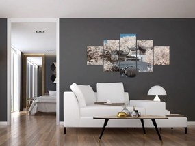 Obraz - Kwitnące drzewa w Azji (125x70 cm)
