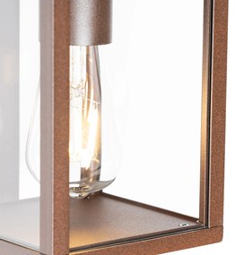 Zewnetrzna Inteligentny Kinkiet / Lampa scienna zewnętrzny rdzawobrązowy IP44 z WiFi ST64 - CharloisPrzemysłowy Oswietlenie zewnetrzne