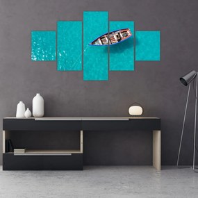 Obraz - Tradycyjna łódź rybacka (125x70 cm)