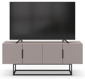 Szarobeżowa szafka pod TV 140x55 cm Titan – Marckeric